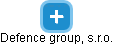 Defence group, s.r.o. - náhled vizuálního zobrazení vztahů obchodního rejstříku