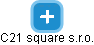 C21 square s.r.o. - náhled vizuálního zobrazení vztahů obchodního rejstříku