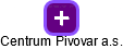 Centrum Pivovar a.s. - náhled vizuálního zobrazení vztahů obchodního rejstříku