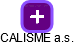 CALISME a.s. - náhled vizuálního zobrazení vztahů obchodního rejstříku
