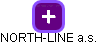 NORTH-LINE a.s. - náhled vizuálního zobrazení vztahů obchodního rejstříku