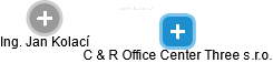 C & R Office Center Three s.r.o. - náhled vizuálního zobrazení vztahů obchodního rejstříku