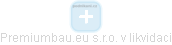 Premiumbau.eu s.r.o. v likvidaci - náhled vizuálního zobrazení vztahů obchodního rejstříku