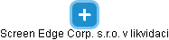 Screen Edge Corp. s.r.o. v likvidaci - náhled vizuálního zobrazení vztahů obchodního rejstříku
