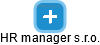 HR manager s.r.o. - náhled vizuálního zobrazení vztahů obchodního rejstříku