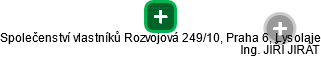 Společenství vlastníků Rozvojová 249/10, Praha 6, Lysolaje - náhled vizuálního zobrazení vztahů obchodního rejstříku