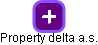Property delta a.s. - náhled vizuálního zobrazení vztahů obchodního rejstříku