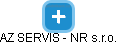 AZ SERVIS - NR s.r.o. - náhled vizuálního zobrazení vztahů obchodního rejstříku