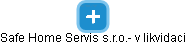 Safe Home Servis s.r.o.- v likvidaci - náhled vizuálního zobrazení vztahů obchodního rejstříku