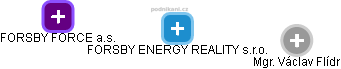 FORSBY ENERGY REALITY s.r.o. - náhled vizuálního zobrazení vztahů obchodního rejstříku