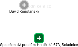 Společenství pro dům Hasičská 673, Sokolnice - náhled vizuálního zobrazení vztahů obchodního rejstříku