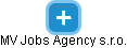 MV Jobs Agency s.r.o. - náhled vizuálního zobrazení vztahů obchodního rejstříku