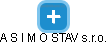 A S I M O STAV s.r.o. - náhled vizuálního zobrazení vztahů obchodního rejstříku