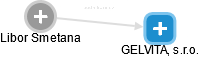 GELVITA, s.r.o. - náhled vizuálního zobrazení vztahů obchodního rejstříku
