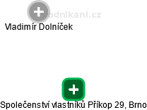 Společenství vlastníků Příkop 29, Brno - náhled vizuálního zobrazení vztahů obchodního rejstříku