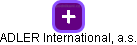ADLER International, a.s. - náhled vizuálního zobrazení vztahů obchodního rejstříku