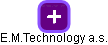 E.M.Technology a.s. - náhled vizuálního zobrazení vztahů obchodního rejstříku