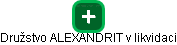 Družstvo ALEXANDRIT v likvidaci - náhled vizuálního zobrazení vztahů obchodního rejstříku