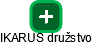 IKARUS družstvo - náhled vizuálního zobrazení vztahů obchodního rejstříku