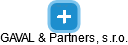 GAVAL & Partners, s.r.o. - náhled vizuálního zobrazení vztahů obchodního rejstříku