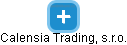 Calensia Trading, s.r.o. - náhled vizuálního zobrazení vztahů obchodního rejstříku
