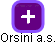 Orsini a.s. - náhled vizuálního zobrazení vztahů obchodního rejstříku