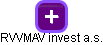 RVVMAV invest a.s. - náhled vizuálního zobrazení vztahů obchodního rejstříku