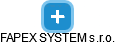 FAPEX SYSTEM s.r.o. - náhled vizuálního zobrazení vztahů obchodního rejstříku