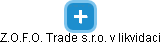 Z.O.F.O. Trade s.r.o. v likvidaci - náhled vizuálního zobrazení vztahů obchodního rejstříku