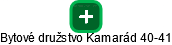 Bytové družstvo Kamarád 40-41 - náhled vizuálního zobrazení vztahů obchodního rejstříku