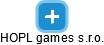 HOPL games s.r.o. - náhled vizuálního zobrazení vztahů obchodního rejstříku