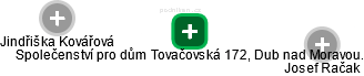 Společenství pro dům Tovačovská 172, Dub nad Moravou. - náhled vizuálního zobrazení vztahů obchodního rejstříku