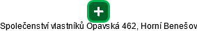 Společenství vlastníků Opavská 462, Horní Benešov - náhled vizuálního zobrazení vztahů obchodního rejstříku