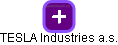 TESLA Industries a.s. - náhled vizuálního zobrazení vztahů obchodního rejstříku