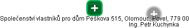 Společenství vlastníků pro dům Peškova 515, Olomouc, Povel, 779 00 - náhled vizuálního zobrazení vztahů obchodního rejstříku