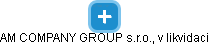 AM COMPANY GROUP s.r.o., v likvidaci - náhled vizuálního zobrazení vztahů obchodního rejstříku