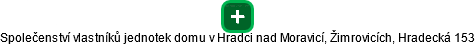 Společenství vlastníků jednotek domu v Hradci nad Moravicí, Žimrovicích, Hradecká 153 - náhled vizuálního zobrazení vztahů obchodního rejstříku