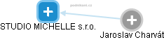STUDIO MICHELLE s.r.o. - náhled vizuálního zobrazení vztahů obchodního rejstříku