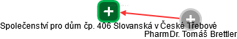 Společenství pro dům čp. 406 Slovanská v České Třebové - náhled vizuálního zobrazení vztahů obchodního rejstříku