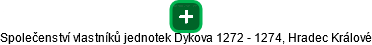 Společenství vlastníků jednotek Dykova 1272 - 1274, Hradec Králové - náhled vizuálního zobrazení vztahů obchodního rejstříku