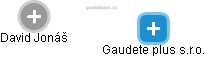 Gaudete plus s.r.o. - náhled vizuálního zobrazení vztahů obchodního rejstříku