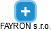 FAYRON s.r.o. - náhled vizuálního zobrazení vztahů obchodního rejstříku