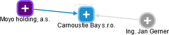 Carnoustie Bay s.r.o. - náhled vizuálního zobrazení vztahů obchodního rejstříku