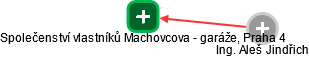 Společenství vlastníků Machovcova - garáže, Praha 4 - náhled vizuálního zobrazení vztahů obchodního rejstříku