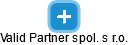 Valid Partner spol. s r.o. - náhled vizuálního zobrazení vztahů obchodního rejstříku