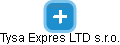 Tysa Expres LTD s.r.o. - náhled vizuálního zobrazení vztahů obchodního rejstříku