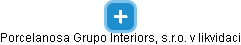 Porcelanosa Grupo Interiors, s.r.o. v likvidaci - náhled vizuálního zobrazení vztahů obchodního rejstříku