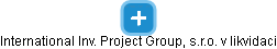International Inv. Project Group, s.r.o. v likvidaci - náhled vizuálního zobrazení vztahů obchodního rejstříku