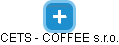 CETS - COFFEE s.r.o. - náhled vizuálního zobrazení vztahů obchodního rejstříku