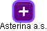 Asterina a.s. - náhled vizuálního zobrazení vztahů obchodního rejstříku